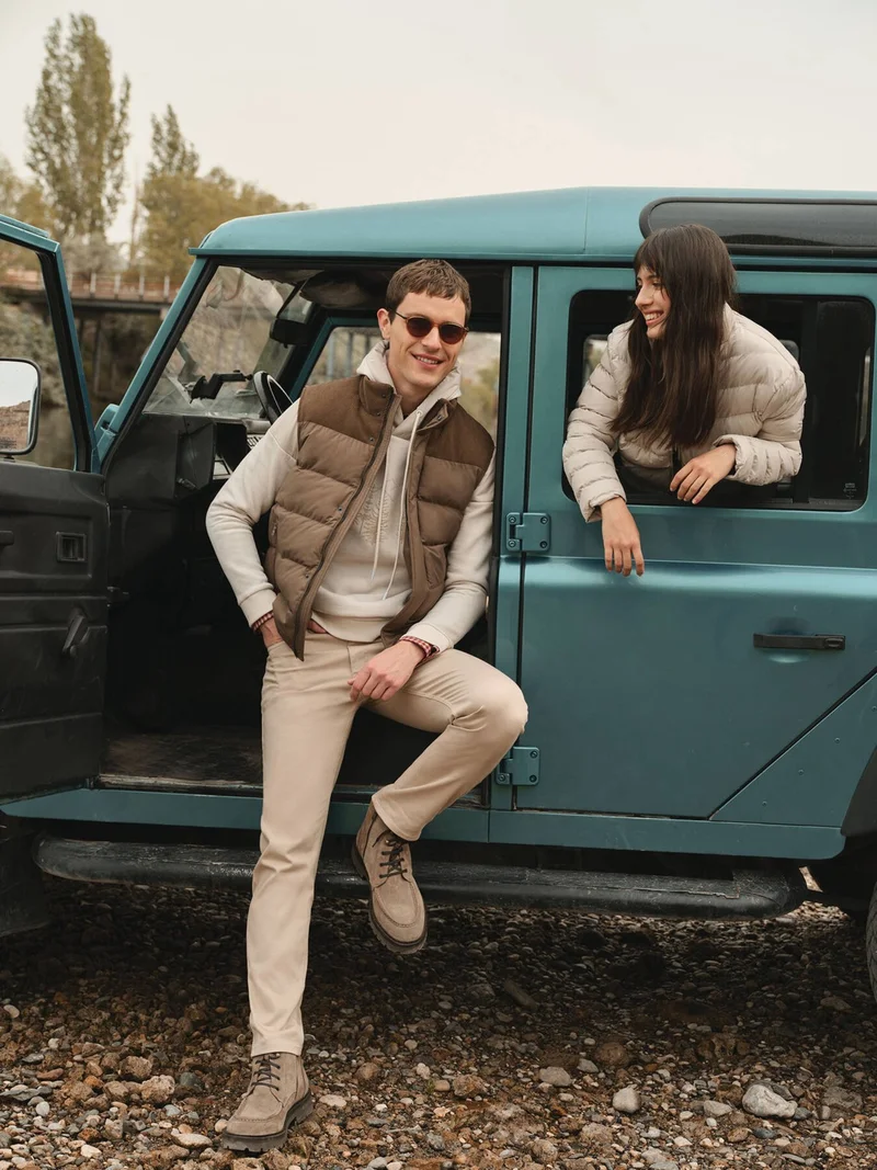 Kip Mink Woven Sports Vest