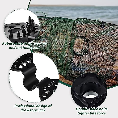 Optifit® 30pcs Clip for Fixing Net Cover In Place, Plastic Universal Clip for Fixing Sunshade, Bird Netting, Shade Net Cover for Gardening and Agriculture - Image 4