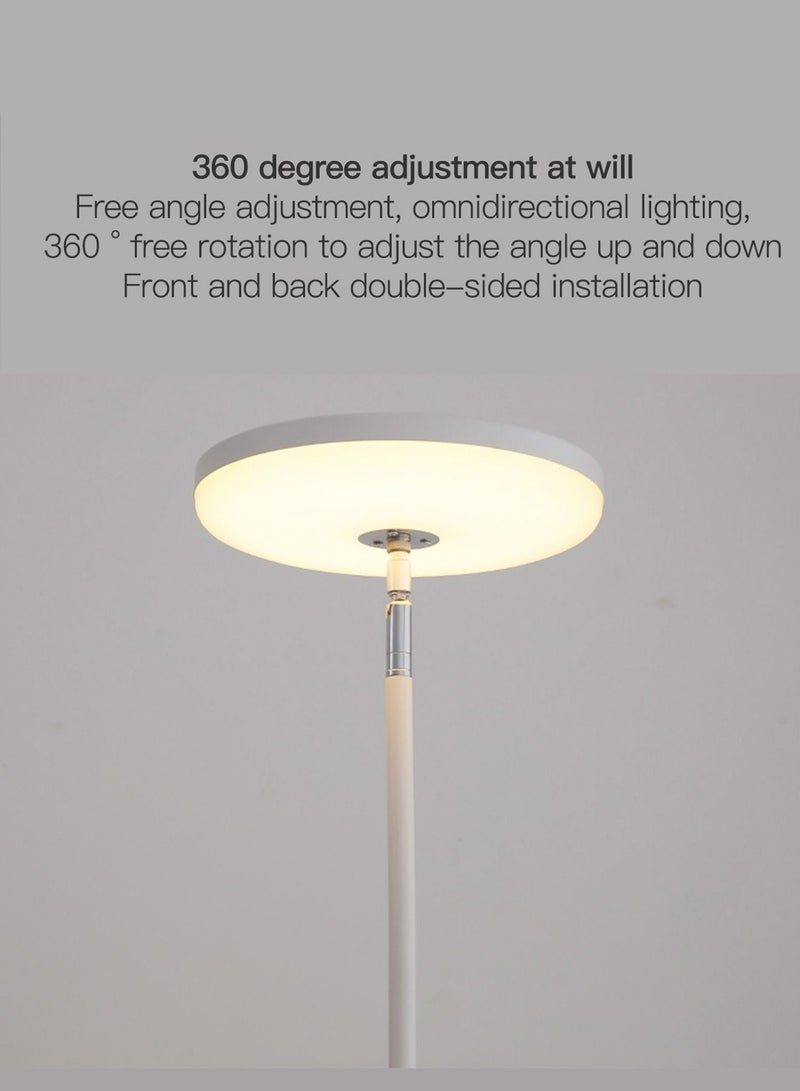 Sharpdo Fashion LED Vertical Floor Lamp Modern 360° Rotatable Eye Protection Stangding Light Living Room Bedroom Home Decor 24W - Image 3
