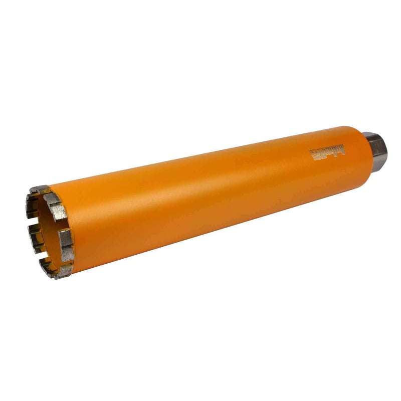 ArcherPro Archer PRO 3” in. Diamond Turbo Core Drill Bit/Hole Saw for Concrete Drilling and Masonry. 14” Drill Depth, 1-1/4” in. -7 Arbor for Core Drill Stand Rig, Dry and Wet Use - Image 1
