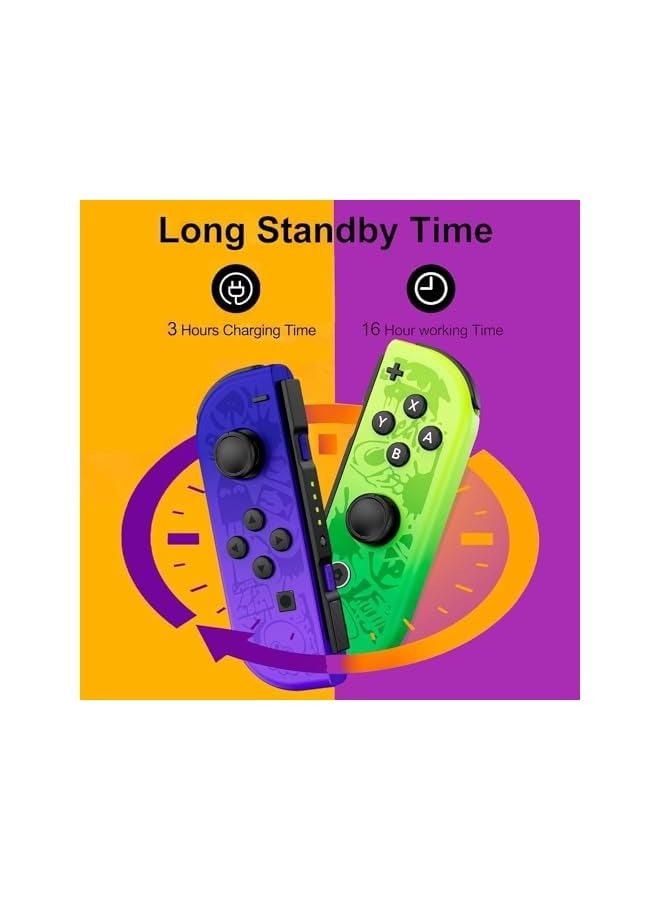 PROMASS Joy Cons for Nintendo Switch, L/R Wireless Replacement Joypad Controller - Image 5