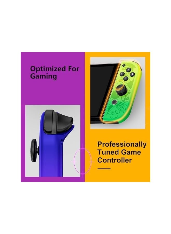 PROMASS Joy Cons for Nintendo Switch, L/R Wireless Replacement Joypad Controller - Image 3
