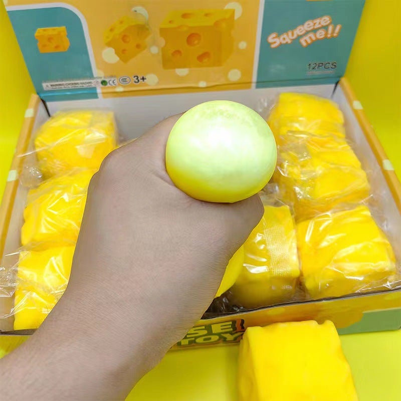 Mini Cheese Squishy Toy - Image 4