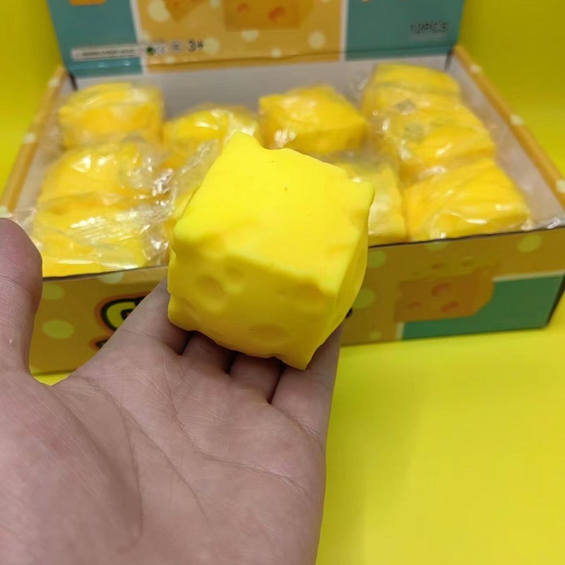 Mini Cheese Squishy Toy - Image 3