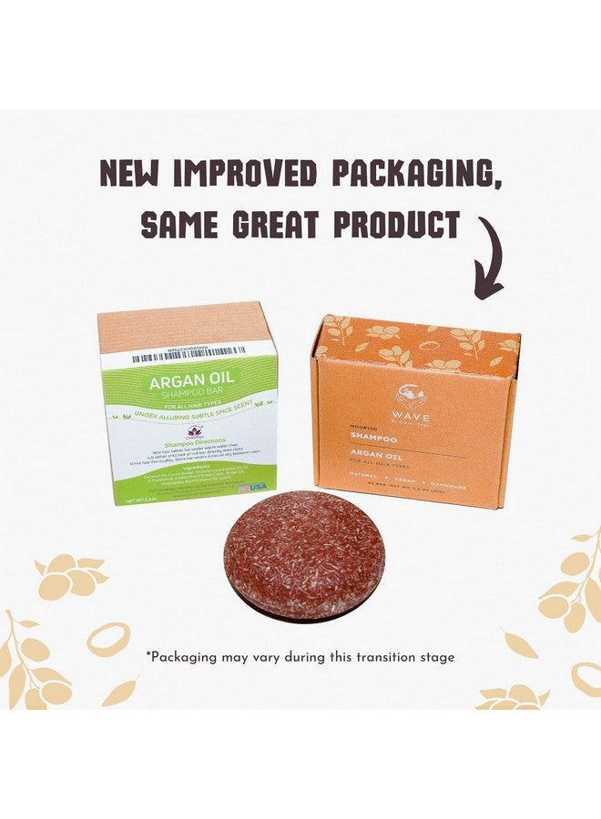 Clever Yoga Argan Oil Shampoo Bar 100% Vegan Bar Shampoo Moisturizing Shampoo For All Hair Types Handmade In The Usa - Image 3