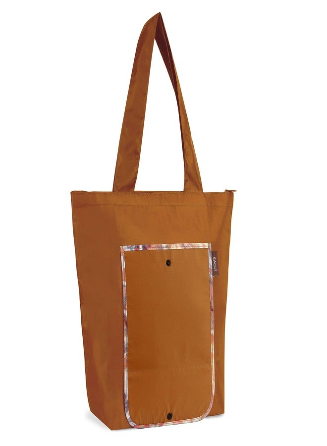 Sachi 3 Piece Market Tote Set - Insulated Therm,an Reusable Grocery Bags for Cold and Hot Foods - Lightweight, Portable and Fold-able (Marble Sunset) - Image 2