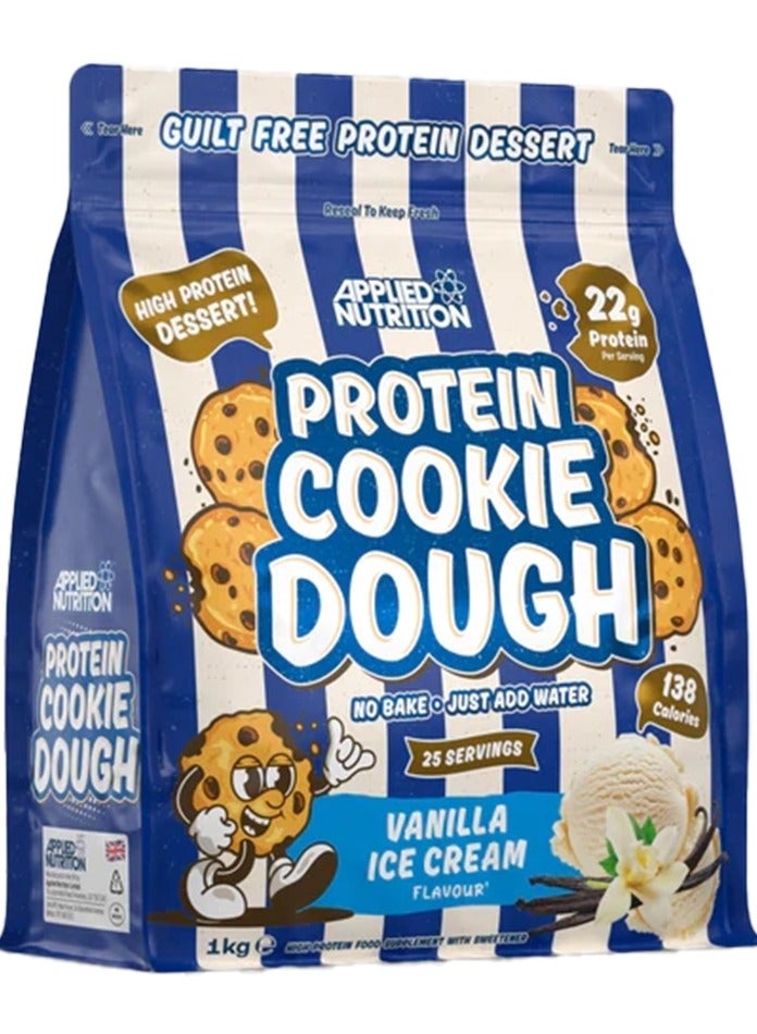 Protein Cookie Dough Vanilla Ice Cream1 kg