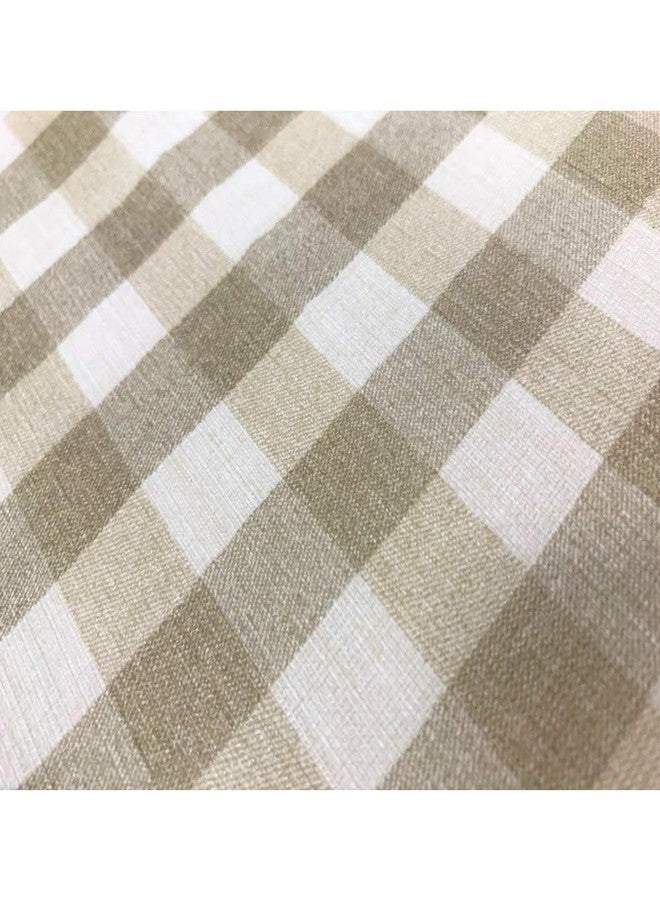 Freelance PVC Vinyl Tuscany Flannel Backing Dining Plastic Table Cover Cloth - Waterproof Protector, 8-10 Seater, Rectangle 60 X 108 inches (with White Border Edge Lace) - Product of Meiwa, Japan - Image 3