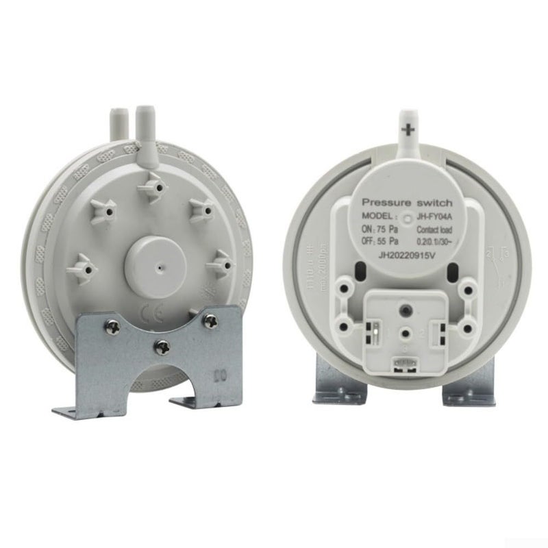 Wall Mounted Gas Boiler Air Pressure Switch 75pa 55pa Adjustable Pneumatic For Heating Systems - Image 2