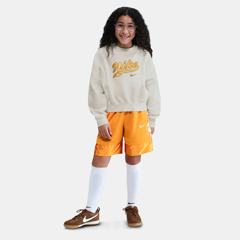 Nike Kids' Sportswear Trend Fleece Cropped Hoodie