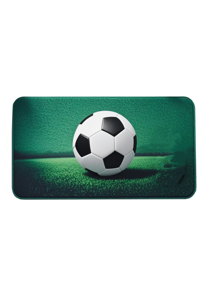 Anna Large Lock Edge 3D Soccer Pattern Anti Slip Gaming Mouse Pad - Image 1