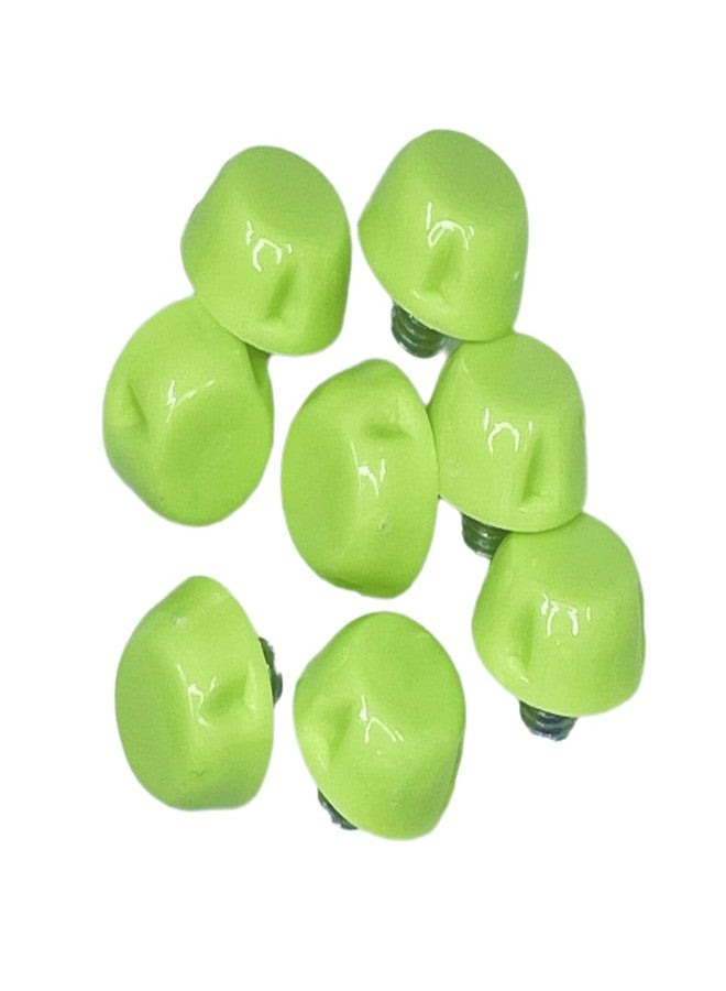 RYUJNDK 12Pcs Plastic Football Studs Set, Golf Shoe Spikes Replacements 7mm Soccer Studs with Wrench for Firm Surfaces Outdoor Athletic Training, Green - Image 5