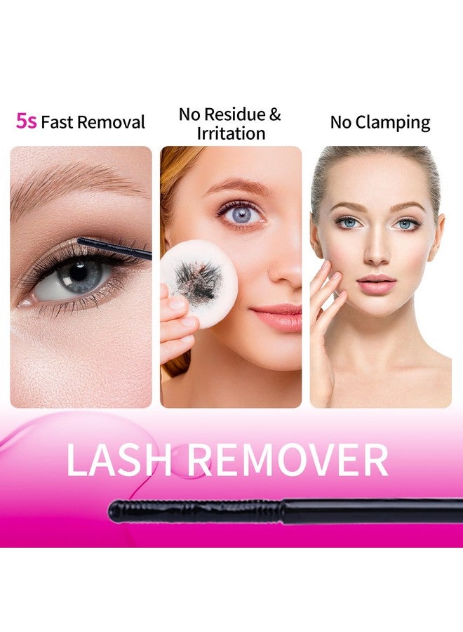 MLEN DIARY مزيل لاصق الرموش ومانع التسرب 2 في 1 لاصق ومزيل للرموش الفردية لاصق الرموش ومانع التسرب مقاوم للماء ويدوم طويلاً مزيل الرموش سريع الإزالة 5 ثوانٍ بدون بقايا - Image 5