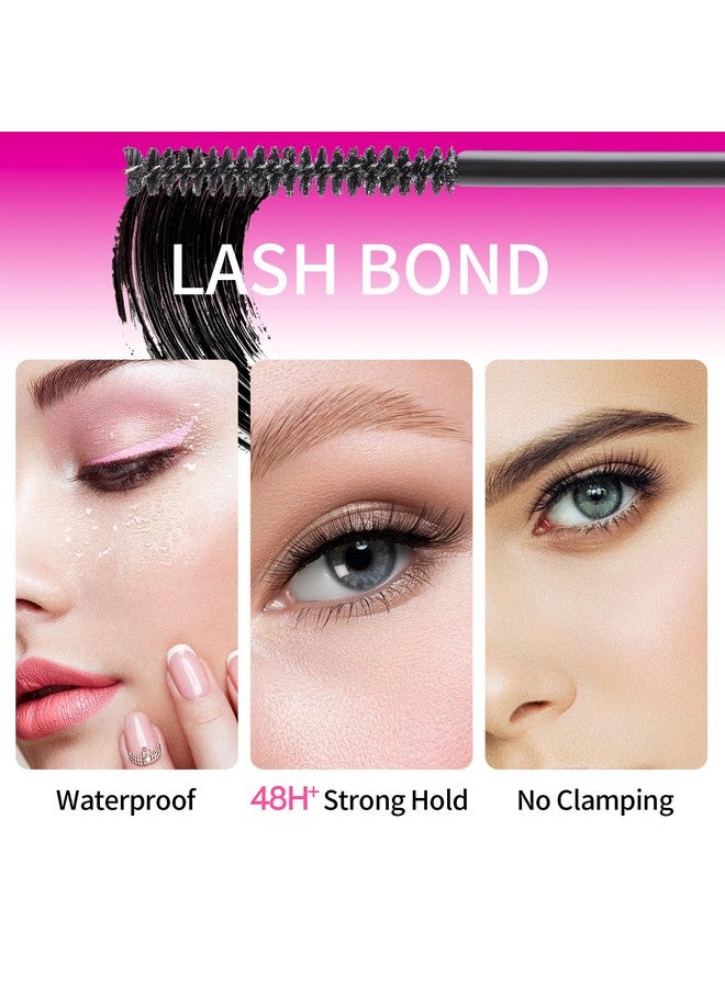 MLEN DIARY مزيل لاصق الرموش ومانع التسرب 2 في 1 لاصق ومزيل للرموش الفردية لاصق الرموش ومانع التسرب مقاوم للماء ويدوم طويلاً مزيل الرموش سريع الإزالة 5 ثوانٍ بدون بقايا - Image 4