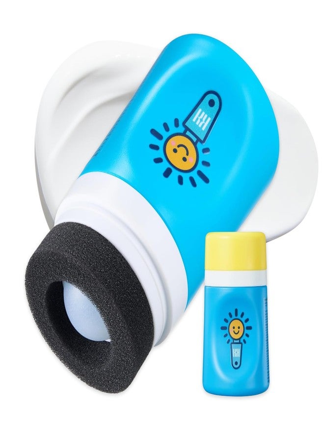 Khen Sunscreen Applicator With Broad Spectrum SPF 50+ Sunscreen UVA/UVB Protection, Water-Resistant 5oz - Kids, Adults & Families, Refillable Roll on Sponge Spill Easy Application, Paraben Dye & Tear Free - Image 1
