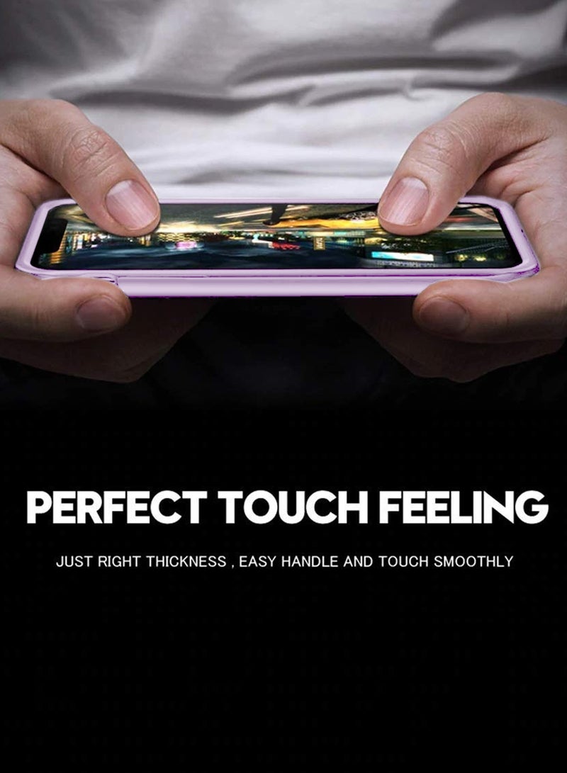 دبليو تيك جراب أبل آيفون 17 برو ماكس 5G لعام 2025 من السليكون السائل الفاخر عالي الجودة (MCRPSN) - لافندر - Image 5