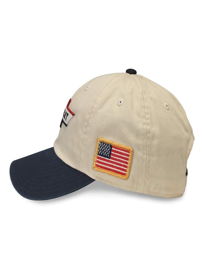 AMERICAN NEEDLE Chevrolet Baseball Dad Hat (GM-1908A-INVY) - Image 2