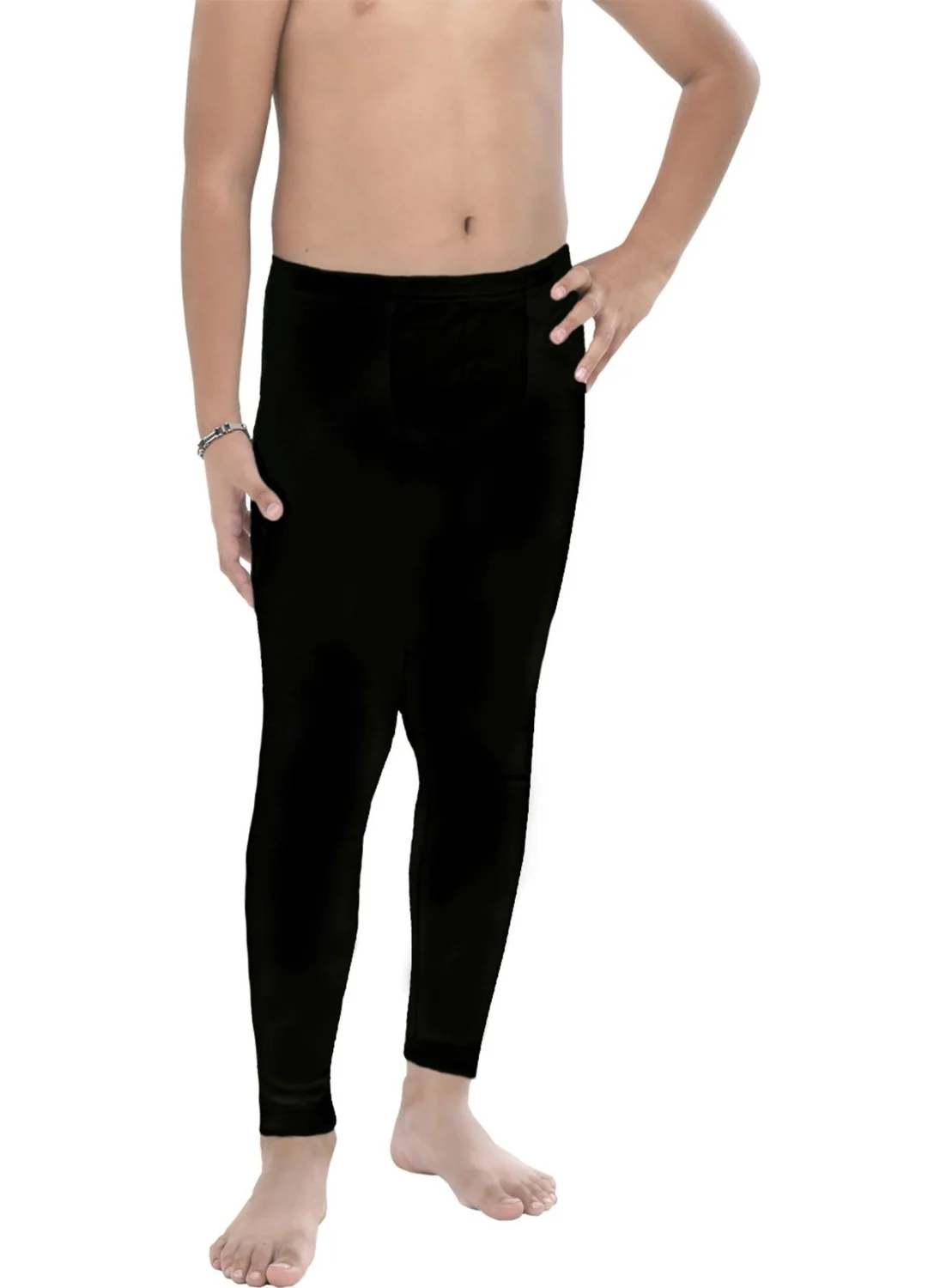 Malabadi Boy Black Economic Thermal Tights 360