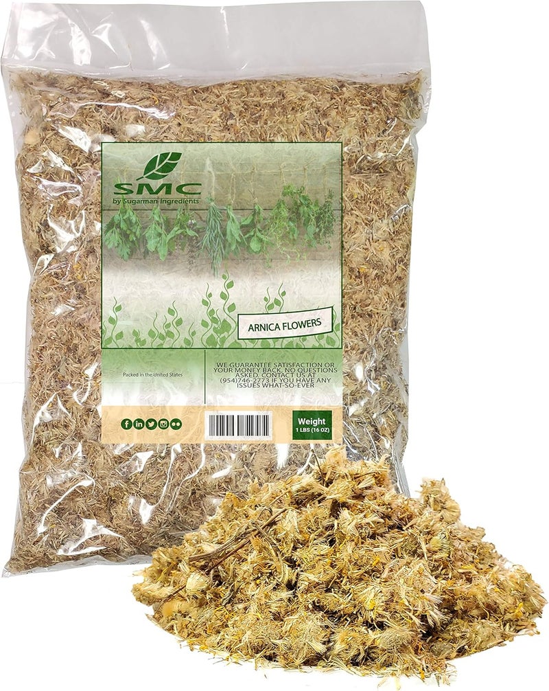 Naturejam Arnica FlowersArnica Mexicano 1 PoundMountain Daisy Leopards Bane Bulk Bag - Image 1