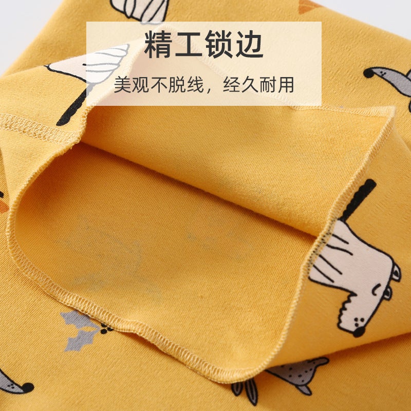 Cotton Kids Neck Gaiter Warm Autumn Winter Scarf White avocado - Image 5