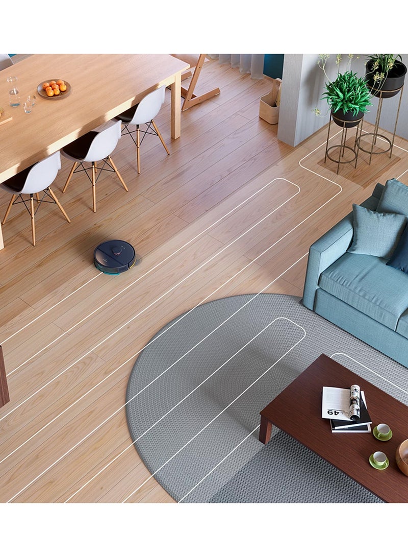 Philips Robot Vacuum cleaner 2000 Series, 6000 pa Strong Suction Power, Up to 120 min Runtime, SelfCharging, Auto-Empty station, 380 ml 1 W XU2100/15 Dark blue - Image 4