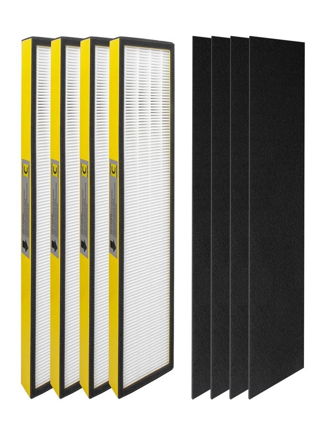جود تو يو فلتر تنقية الهواء FLT4825 HEPA لأجهزة تنقية الهواء G-Guardian AC4825 AC4300 AC4800 AC4900 AC4850، 4 × فلتر H13 حقيقي HEPA + 8 × فلتر كربون مسبق - Image 1