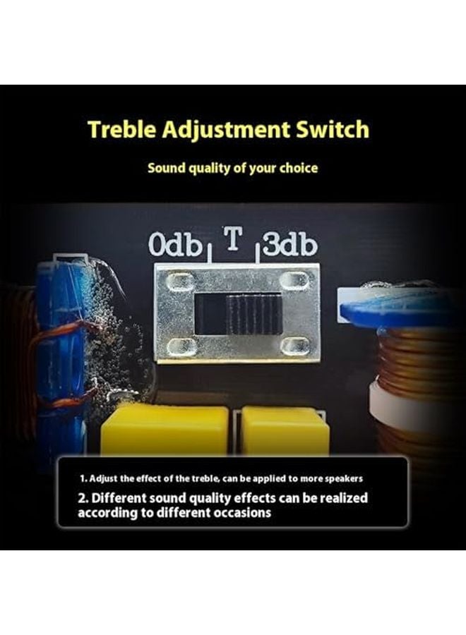 PA 315 Adjustable High Frequency Crossover 700W Power 3 Way HIFI Crossover Module - Image 3