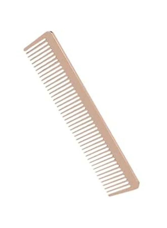 Zinc Alloy Metal Barber Comb For Men Professional Salon Styling Cutting Detangling - Image 1