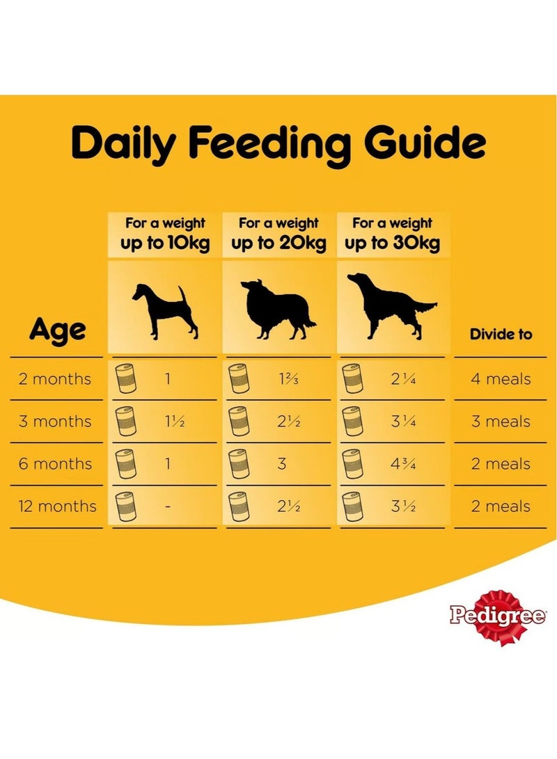 بيديجري قطع دجاج في مرق ويت دوج غذاء 400 جم - Image 5