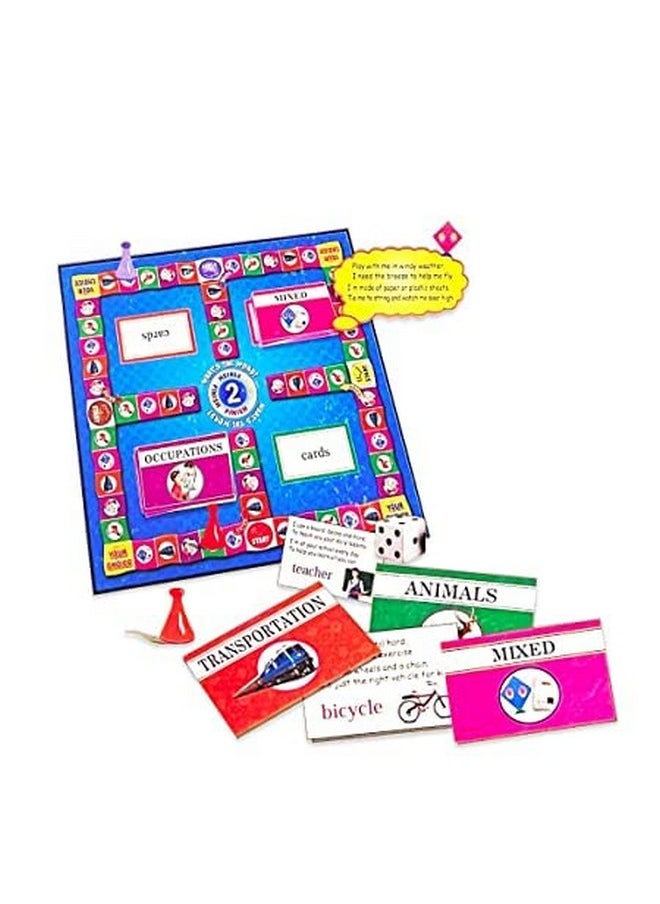 Creative's - Creative's What's The Word Part - 2 | Educational Vocabulary Learning & Family Board Game | Learning New Words | General Knowledge | Gift Pack for 6 & Up Kids - Image 1
