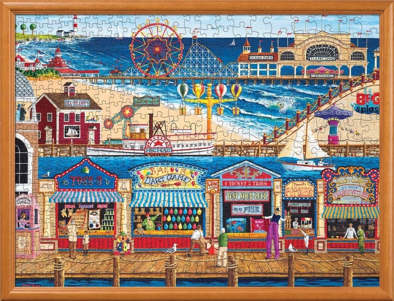 MasterPieces 400 Piece Jigsaw Puzzle For Adults  Family  Or Youth - Ocean Park - 18""x24"" - Image 4
