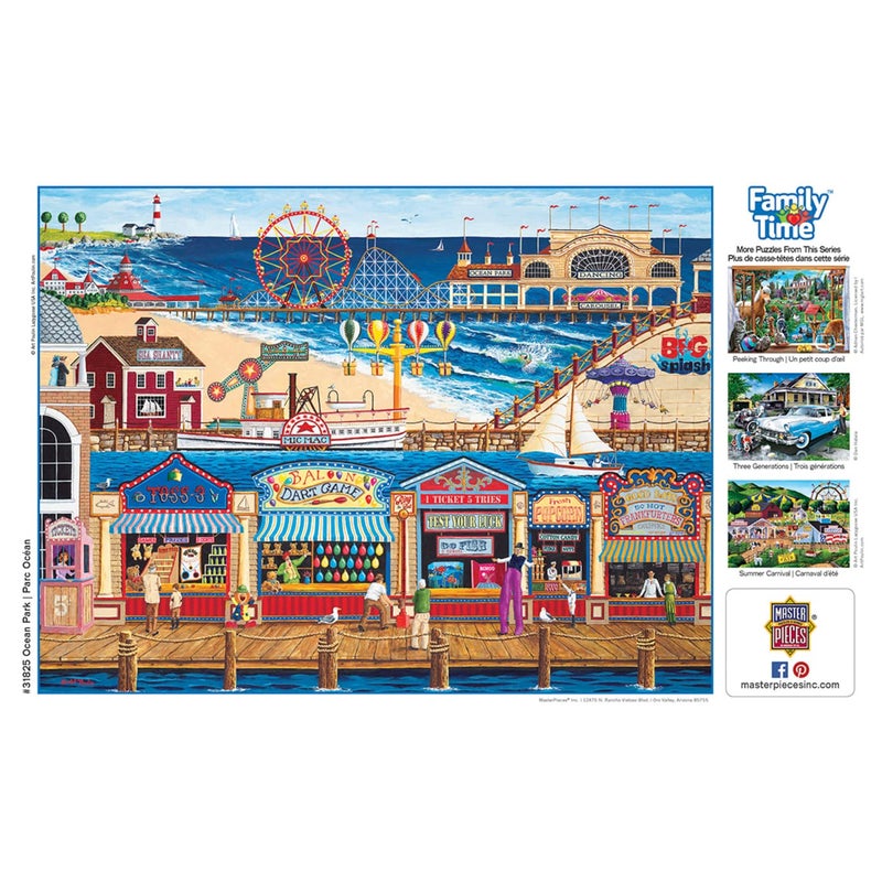 MasterPieces 400 Piece Jigsaw Puzzle For Adults  Family  Or Youth - Ocean Park - 18""x24"" - Image 5