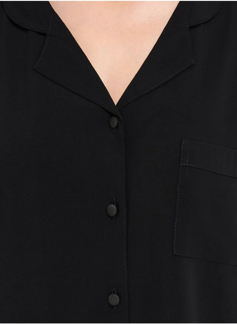 BLUEBELLA Button Down Shirt & Pyjama Set