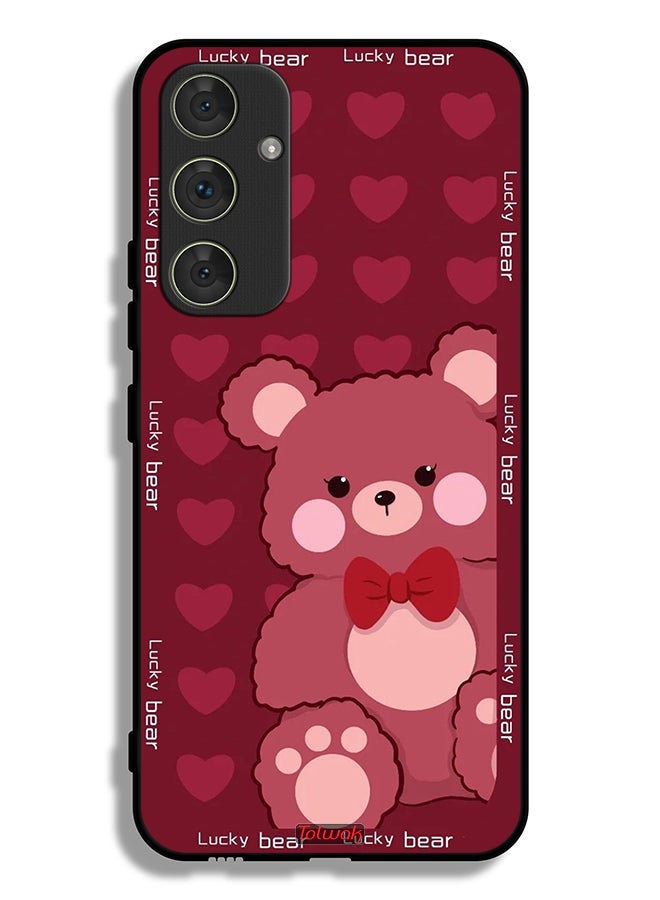 Tolwak Samsung Galaxy A54 5G Protective Case Cover Lucky Bear - Image 1