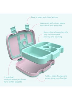 Bentgo Kids Prints 5 Compartment Lunchbox Leopard  - Image 3