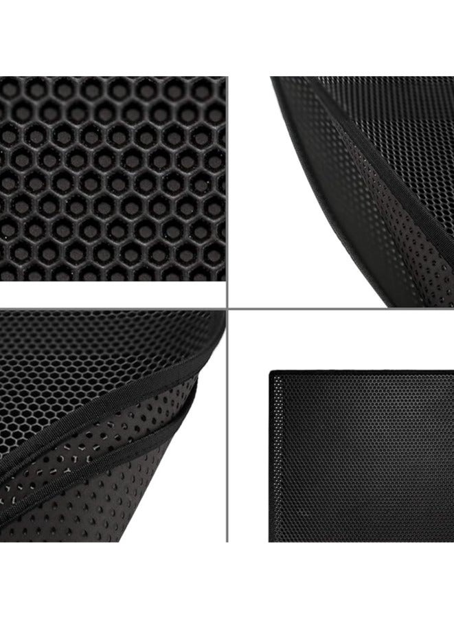 عام حصيرة للقطط مزدوجة الطبقات، مانعة للماء، مضادة للبول، حصيرة التقاط، حزمة واحدة. - Image 2