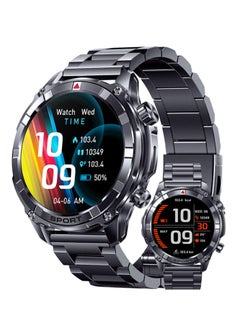 RollsTimi  Men's Full-Screen Touch Bluetooth Smartwatch, 1.52-Inch Dial, With Sleep Monitoring, Sports Mode And Message Display, Universal Smart Watch For Android And IOS Systems, RT-i116  - Image 1