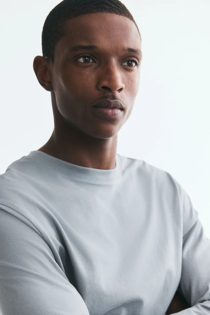 H&M  Regular Fit Jersey top for Men | Best Price UAE