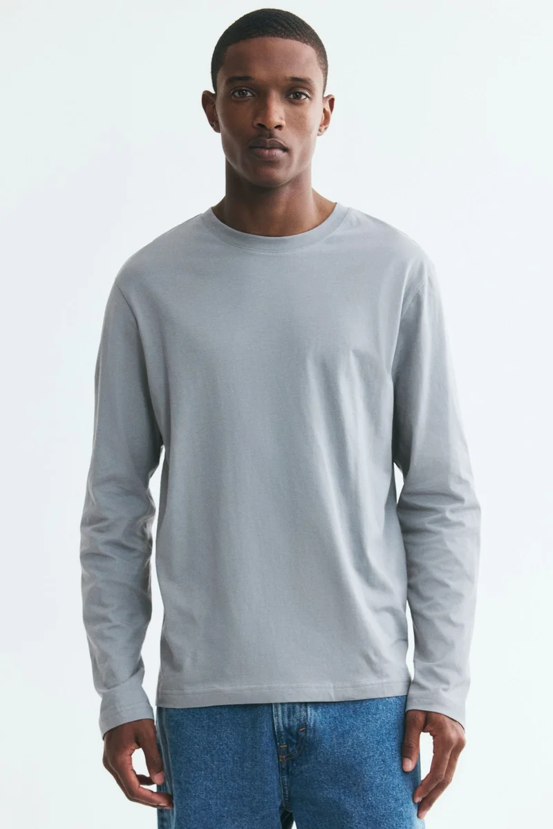 Regular Fit Jersey top