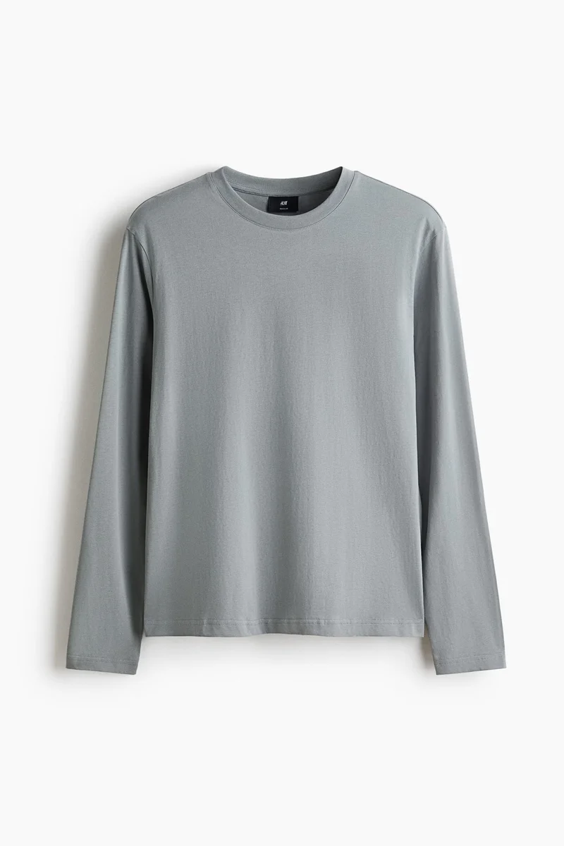 H&M  Regular Fit Jersey top for Men | Best Price UAE