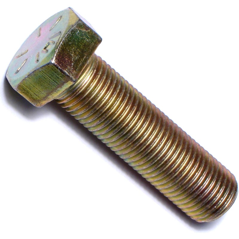 Aivoxe Hard-to-Find Fastener 014973253813 Grade 8 Fine Hex Cap Screws, 1/2-20 x 1-3/4, Piece-25,Yellow - Image 3