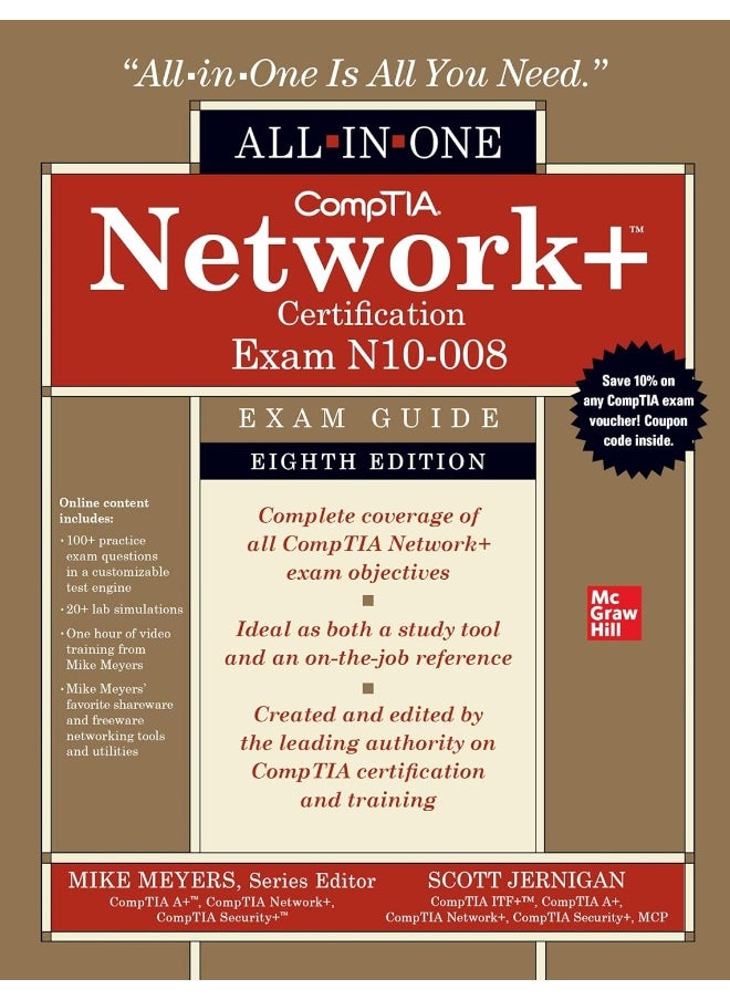 CompTIA Network+ Certification All-in-One Exam Guide, Eighth Edition (Exam N10-008) 