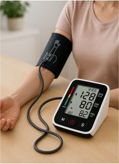 Arm Style Advanced BP Monitor (6 Months Warranty) with Voice Function, Arrhythmia Detection, High Accuracy & Large Display  - Image 2