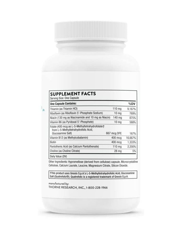 Basic B Complex - 60 Capsules Dietary Supplement 60 Capsules