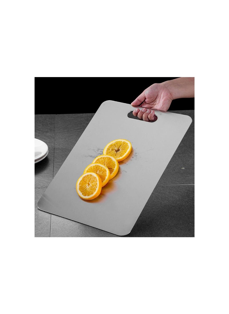 Generic - Yamato Cutting Board for Kitchen, Double Sided Stainless Nonstick Chopping Board for Kitchen Home Cooking Outdoor Camping, Suitable for Various Cooking Tasks (9.8 x 5.9 in,SUS304) - Image 1