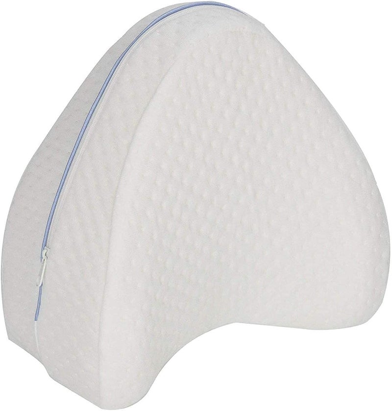 Sleeping Memory Foam Leg Pillow Cotton Leg Pillow Back Hip Joint Knee Pain Relief Cushion Legacy Leg Positioner for Side Sleepers Pregnancy Support Pillow - Image 2