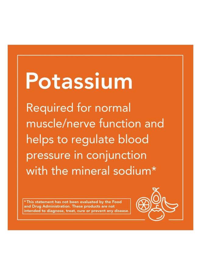 now Potassium Plus Iodine, 180 Tablets  - Image 3