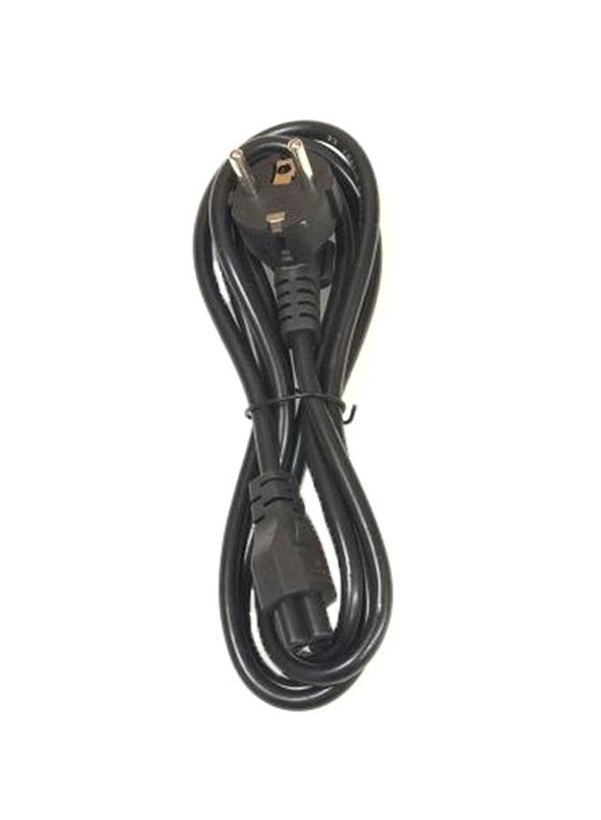 2-Pin Power Supply Cable Black