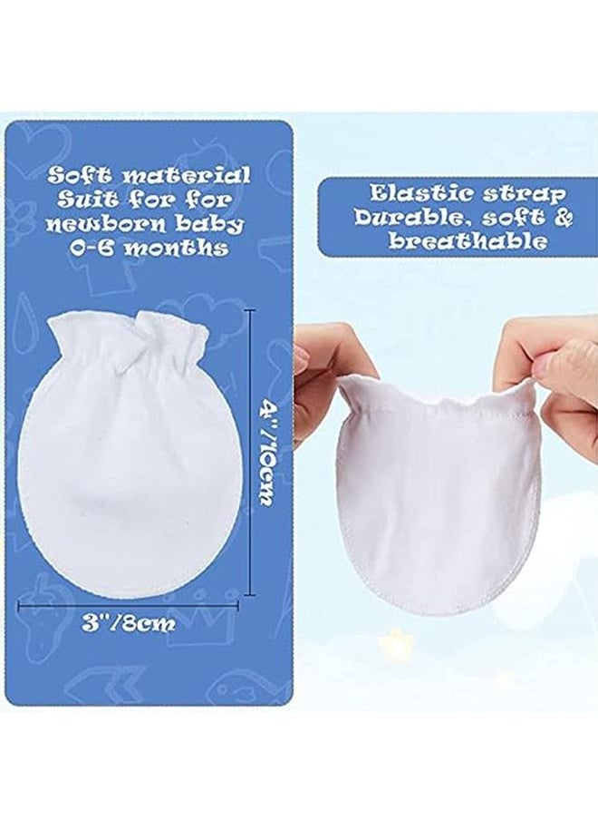 Generic - Baby Mittens Newborn 4 Pairs - Image 1