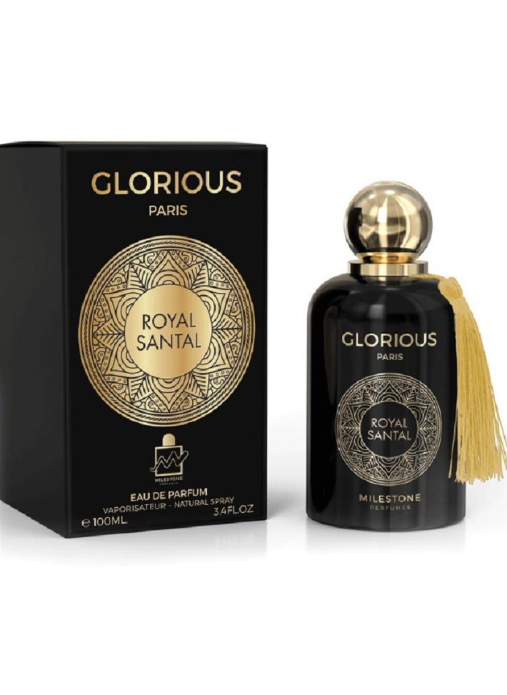 Glorious Royal Santal Milestone Eau De Parfum 100 Ml - pzsku/Z9A1BF7767D5D72576185Z/45/_/1732376539/f64854ef-94e0-4161-9360-551f72a962c7